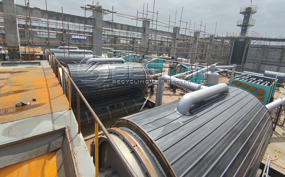 BLJ-16型号湖北油泥裂解煉油設備