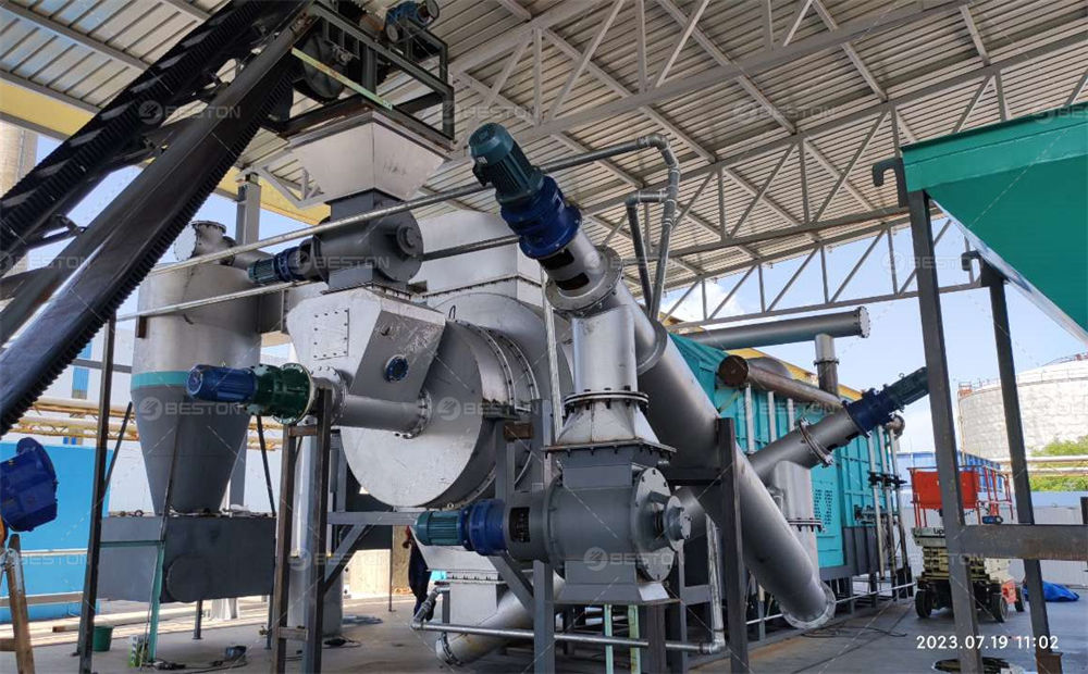 BST-50型号克羅地亞稭稈炭化設備