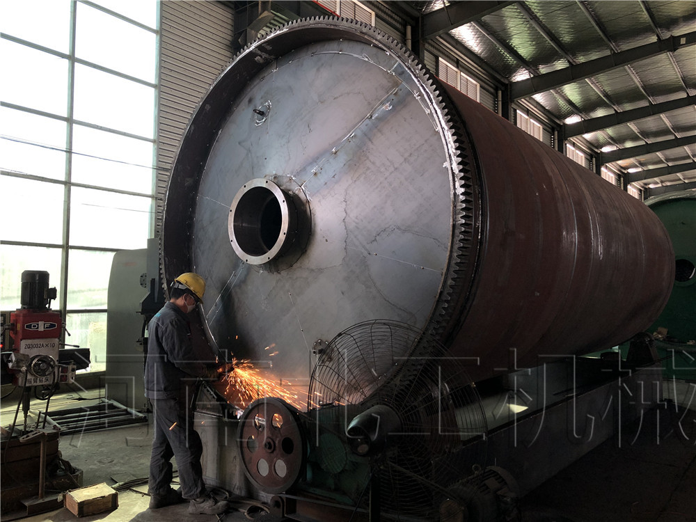 油泥處理采用洗砂工藝處理後用來制磚