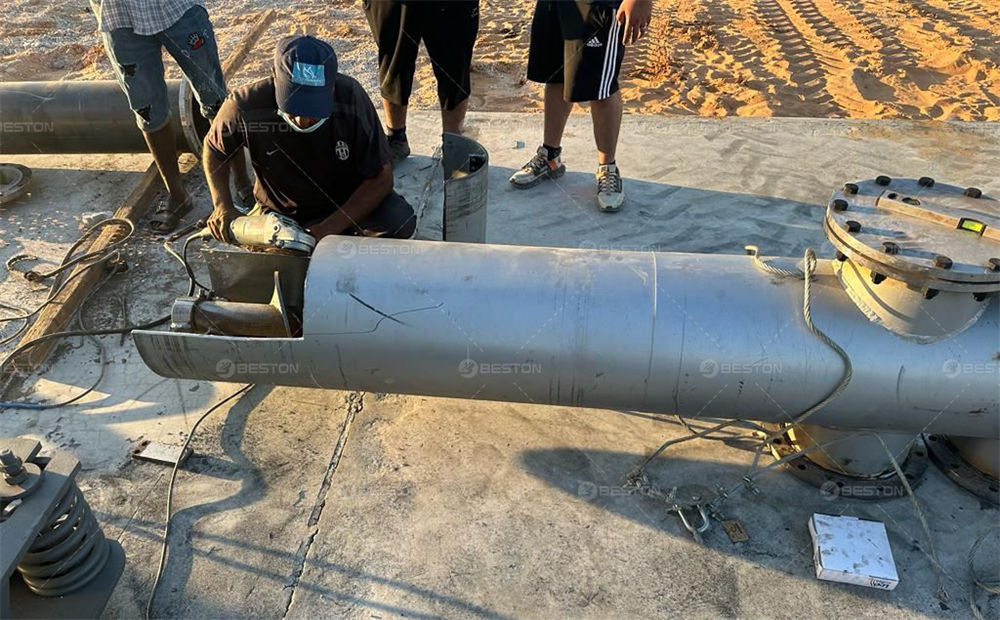 BLJ-16型号利比亞油泥熱解設備第5張